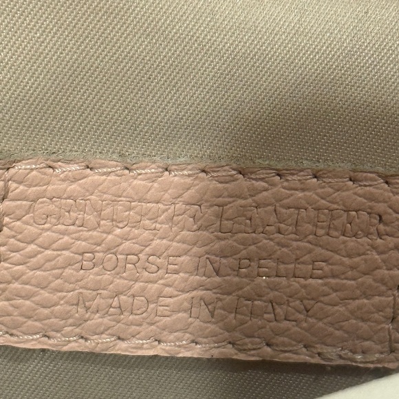 Borse in Pele Genuine Leather Elegant Pink Backpack - Picture 9 of 9